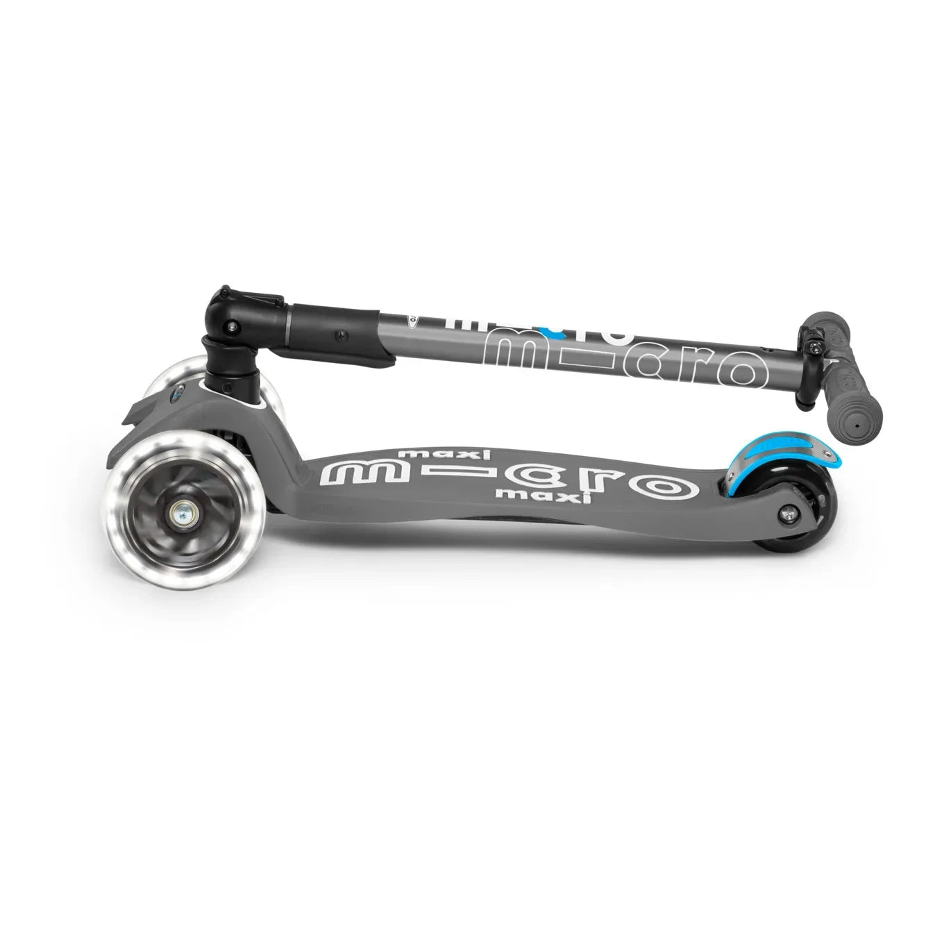 Micro - Maxi Foldable LED Scooter | Gray