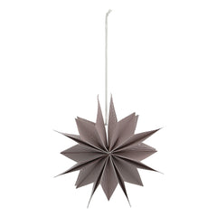House Doctor - Capella Paper Star | Burgundy