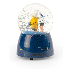 Moulin Roty - Pilou Musical Snow Globe | Blue