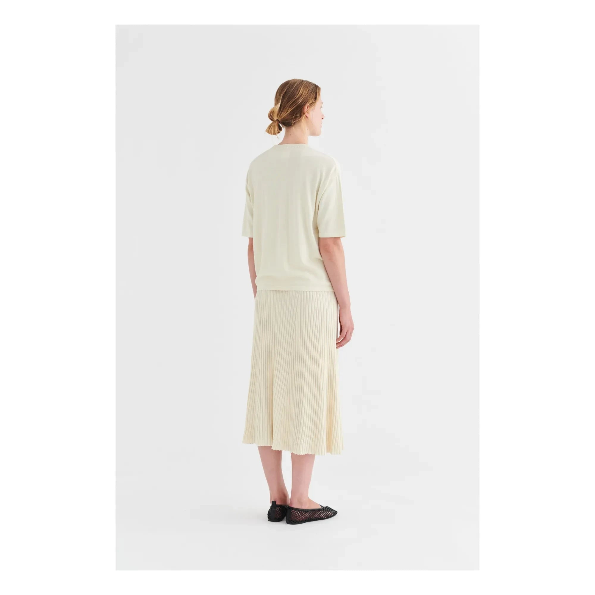 FUB - High Twisted Skirt | Ivory