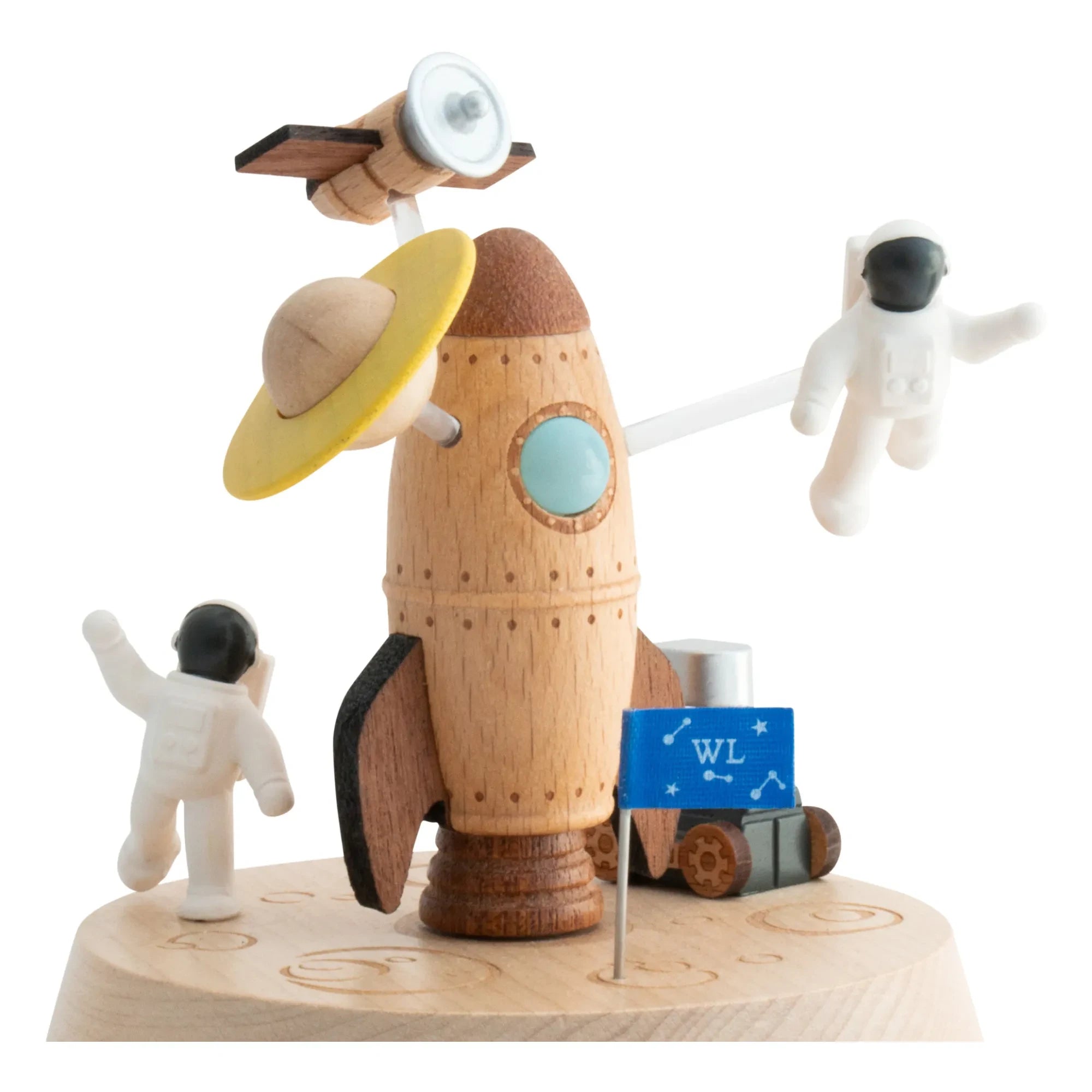 Wooderful Life - Space Explorer Wooden Music Box