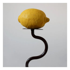 Honoré - Dolores Candle Holder | Frosted Brown