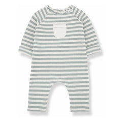 1+ in the family - Sacha pajama set | Gray Blue
