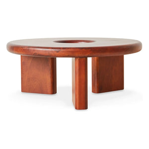 HKliving - Talking Wooden Coffee Table