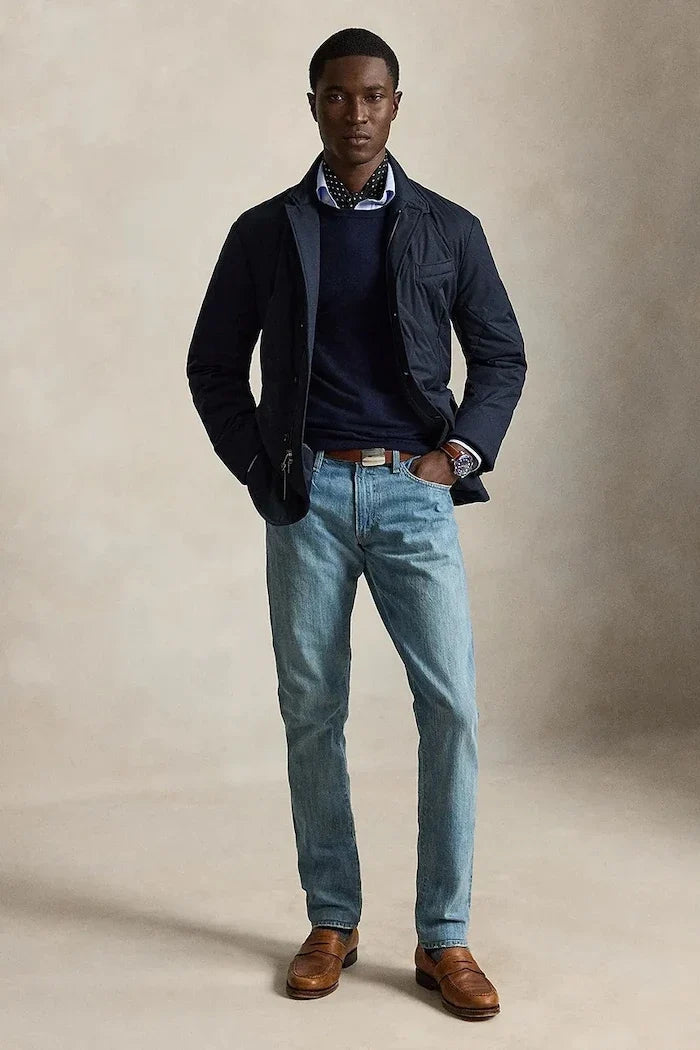 Polo Ralph Lauren Erkek Skinny Kot Pantolon