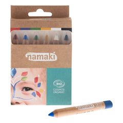 Namaki - Rainbow Face Paint Crayons - Set of 6