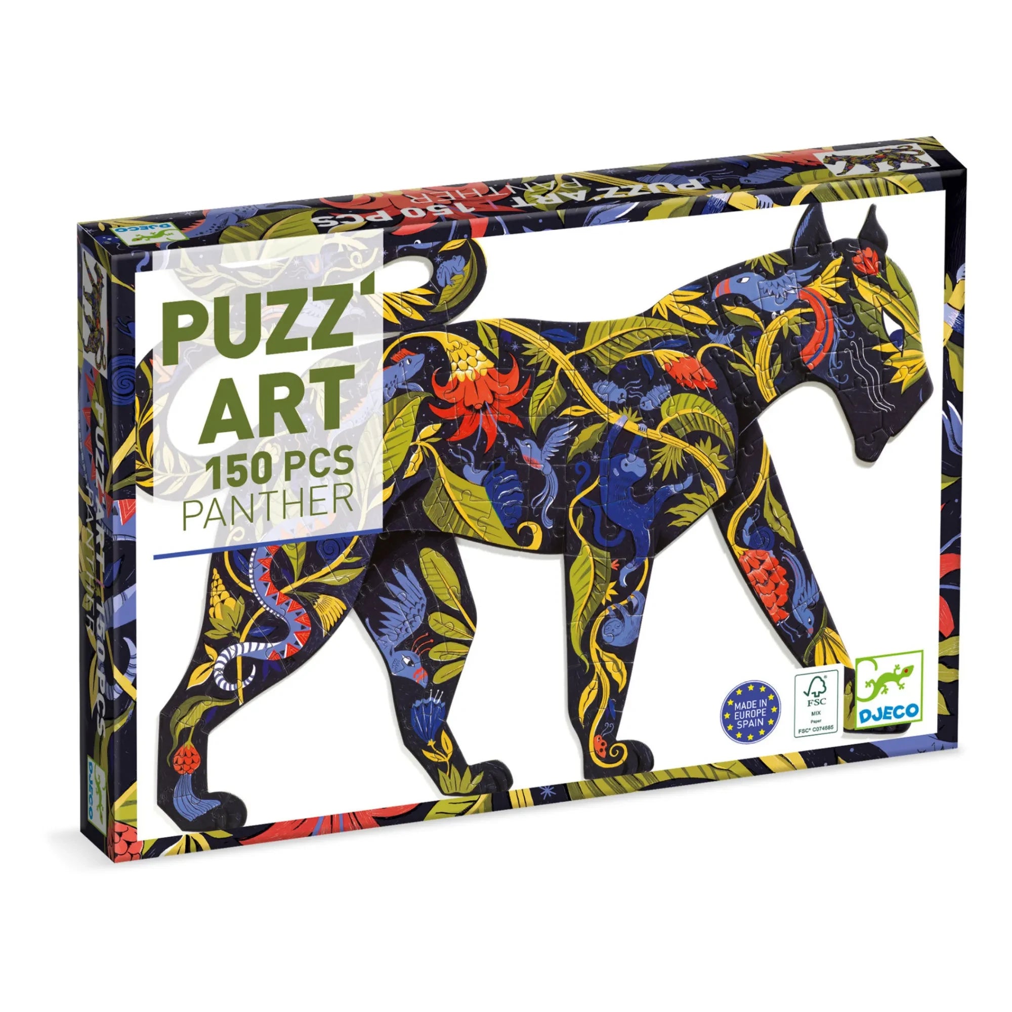 Djeco - Panther Puzzle - 150 Pieces