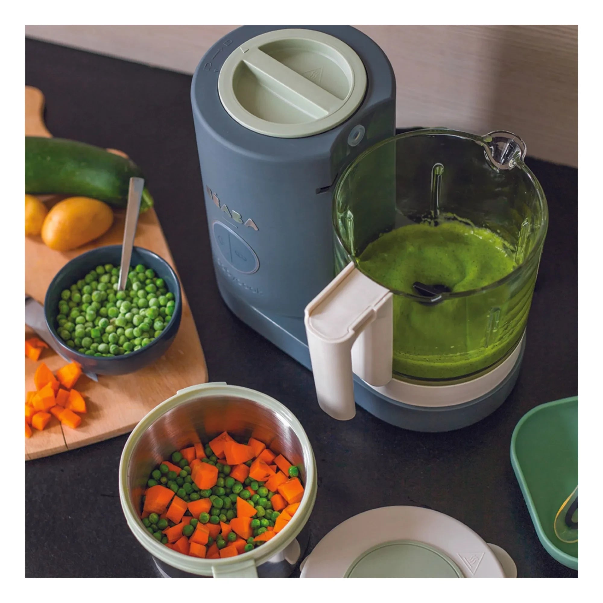 Béaba - BabyCook Neo 4-in-1 Food Processor | Gray