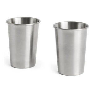 Hay - Outdoor Market steel cups, Jasper Morrison - Set of 2 | Steel