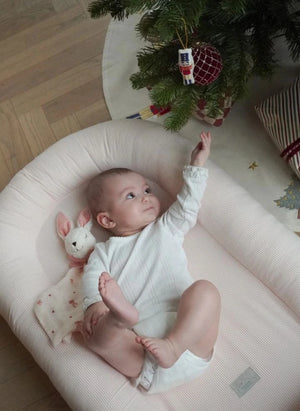 Cam Cam - Classic Stripes Baby Pillow | Pink