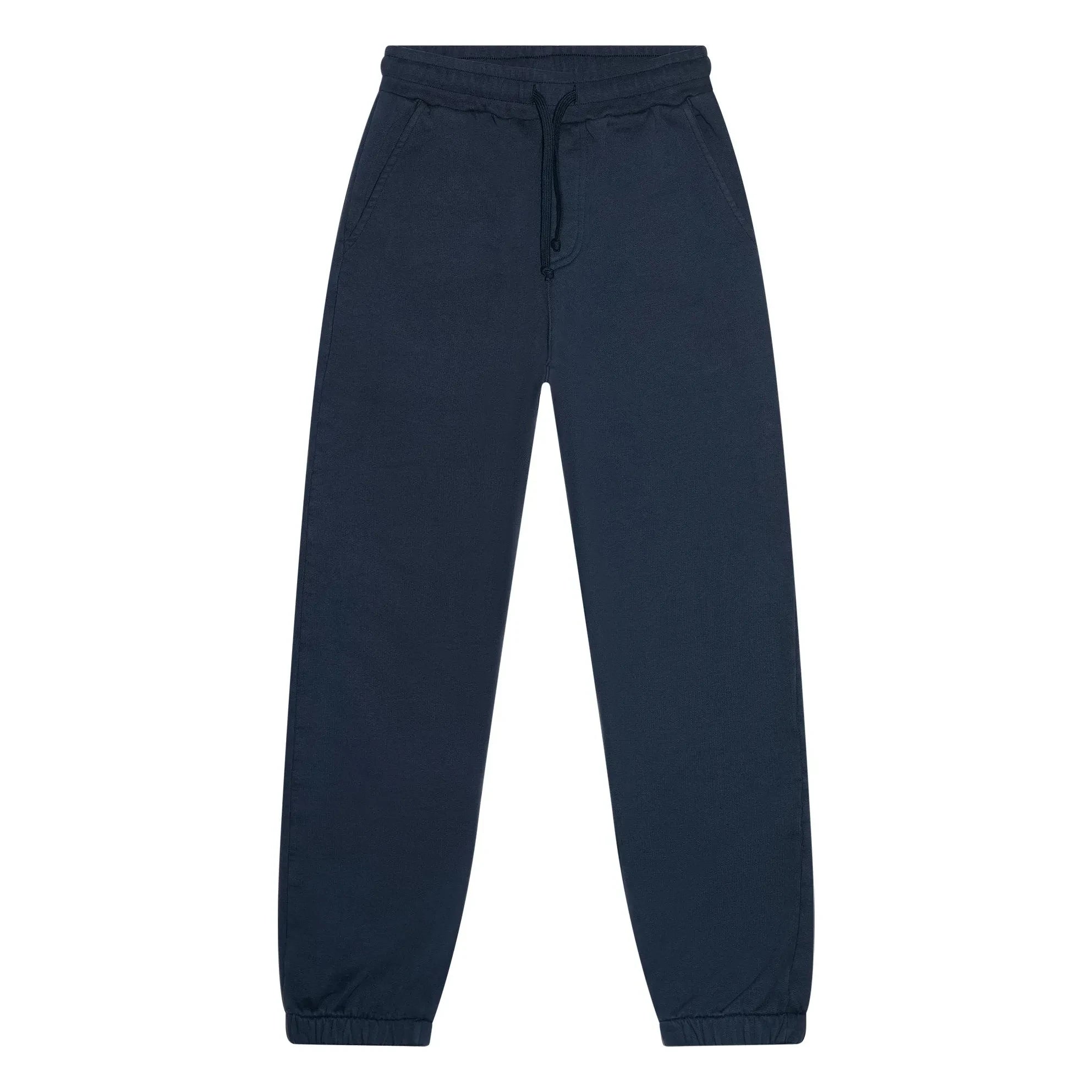Smallable Kid - Washed blue organic cotton joggers