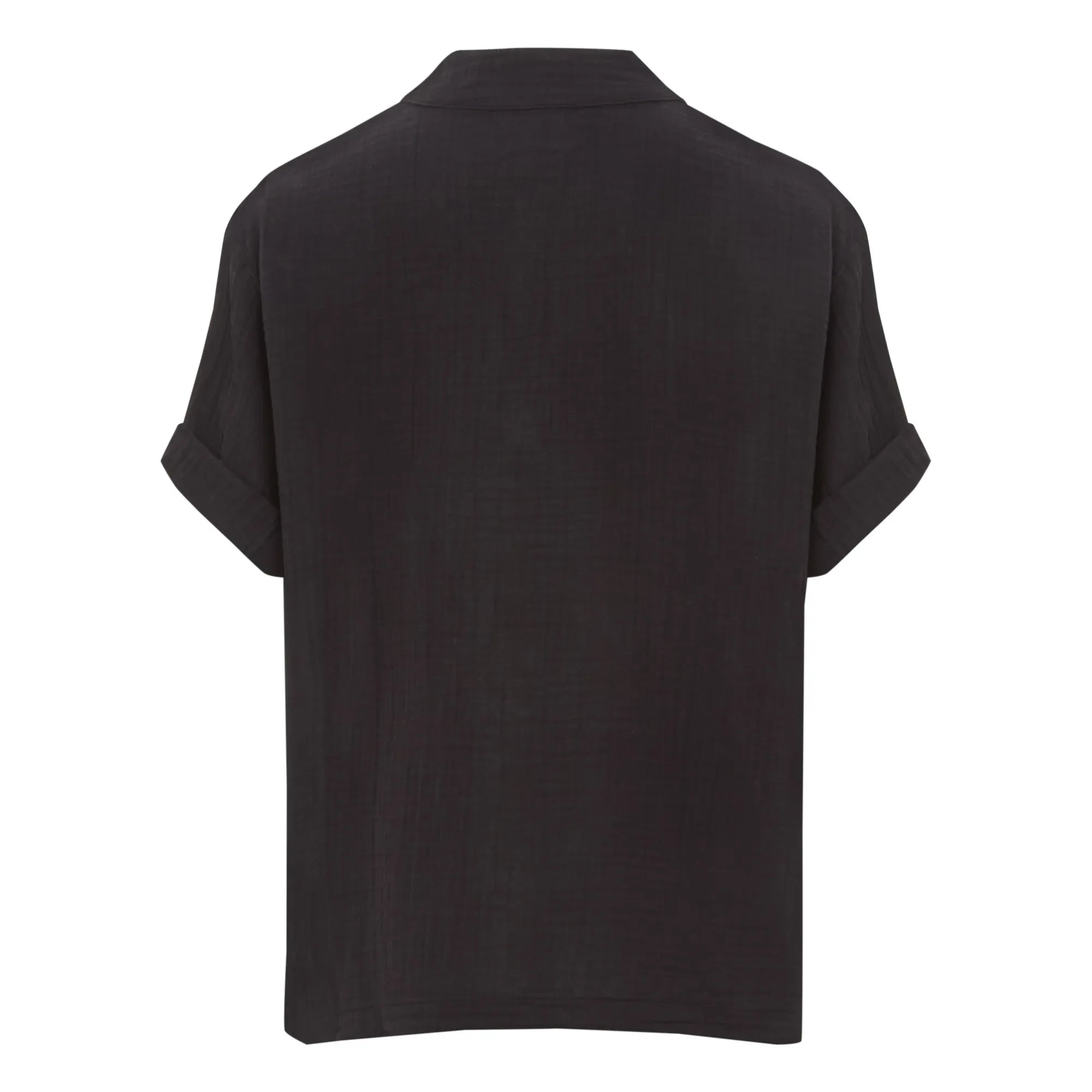 Xirena - Avery Pamuk Muslin Bluz | Siyah