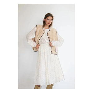Lollys Laundry - Morning Cotton Skirt | Cream