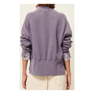Sessùn - Oliveira Cotton Sweatshirt | Purple