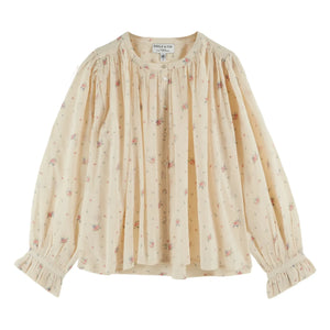 Emile et Ida - Dounia Organic Cotton Blouse | Cream