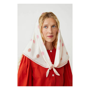 Moismont - Pearl Scarf N°820 Cotton | White