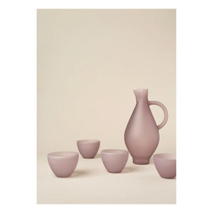Los Objetos Decorativos - Opal Borosilicate Pitcher | Mauve