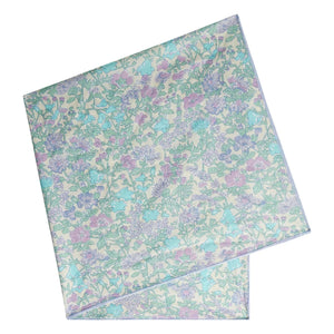 Bonpoint - Cayati Liberty Organic Cotton Scarf | Green Water