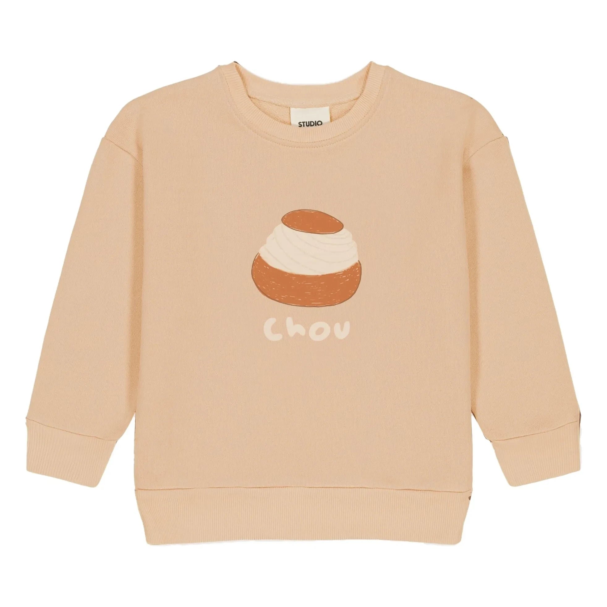 Studio Bohème - Bart Chou Organic Cotton Sweatshirt | Beige