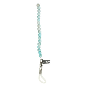IZIPIZI - Pearl Glasses Chain | Light Blue