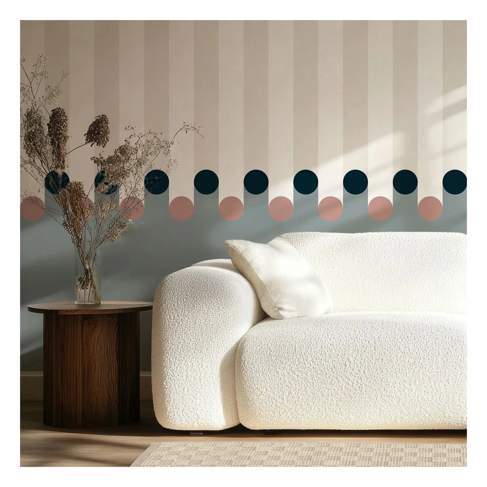 Edito - Dott Wallpaper - 4 Panels | Blue