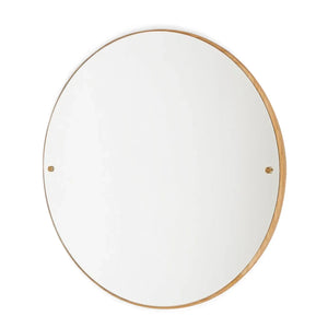 Frama - Round CM1 Wooden Mirror | Oak