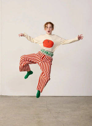 Bobo Choses - Bobo Choses Organic Cotton T-Shirt and Pants Set | Red
