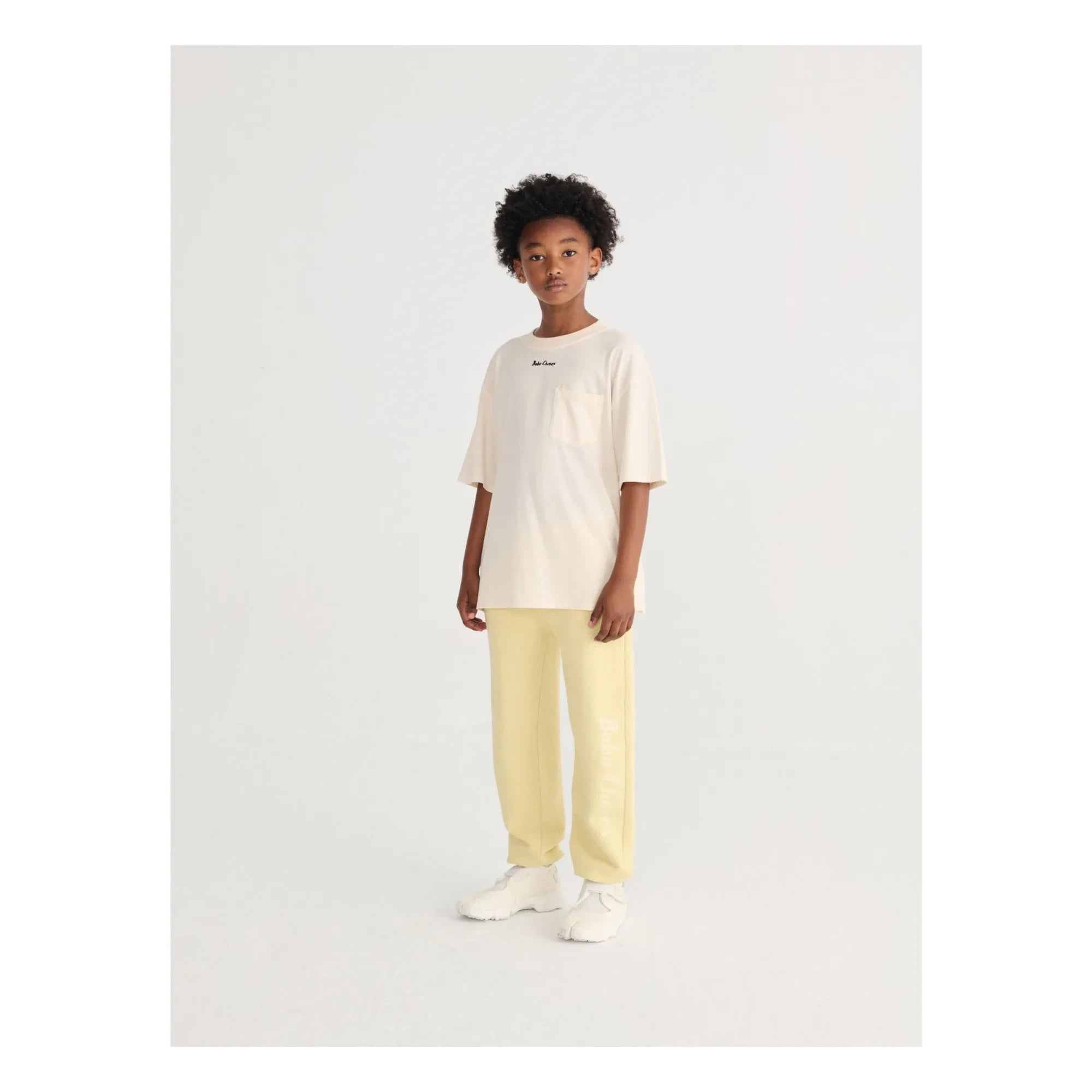 Bobo Choses - Rapid Radish Oversize Tişört Organik pamuk | Beyaz