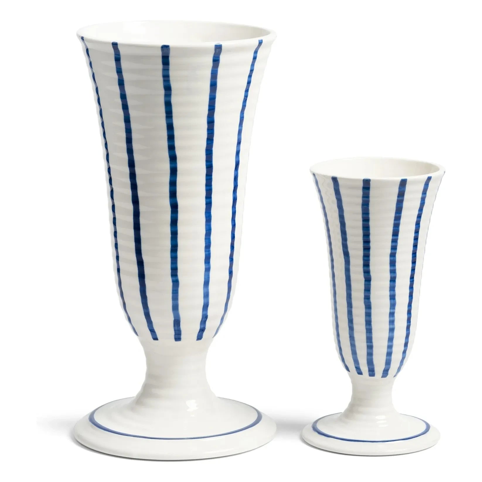 &Klevering - Anouk Lilium Porcelain Vase | Blue