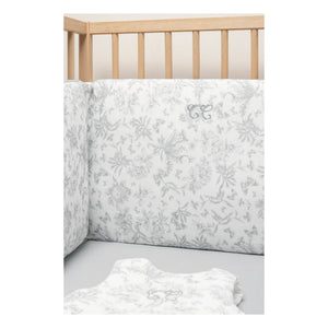 Tartine et Chocolat - Toile de Jouy Bed Rail | Gray