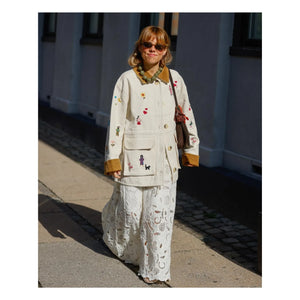 SISSEL EDELBO - Organic Way to Pamuk Ceket | Ecru