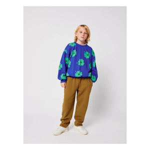 Bobo Choses - Organic Cotton Clover Sweatshirt | Blue