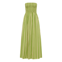 Faithfull the Brand - Jamie Striped Dress | Green