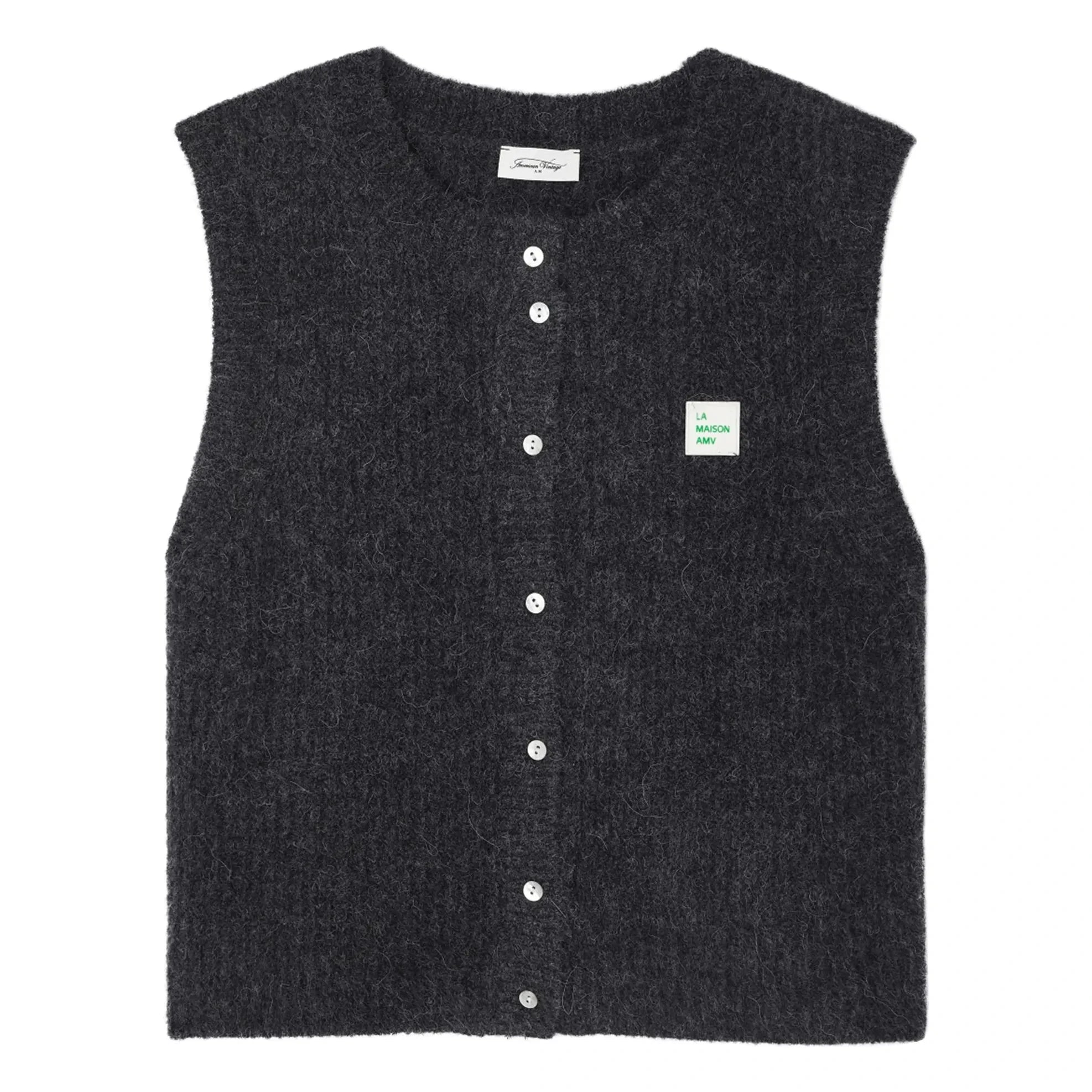 American Vintage - East Laine Cardigan | Charcoal Gray