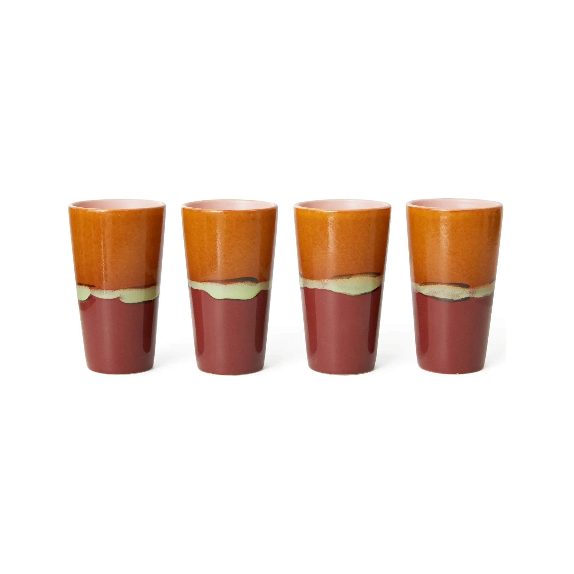 HKliving - Porcelain Mug | Orange