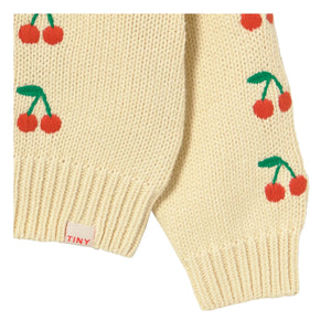 Tinycottons - Cherry Sweater | Light Yellow