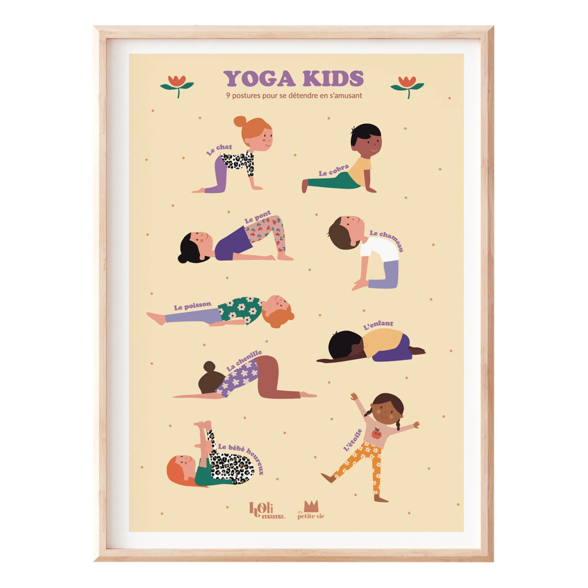 Ma petite vie - Yoga Training Poster