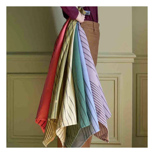 La Cerise Sur Le Gâteau - Piero Organic Cotton Striped Kitchen Towel | Lavender