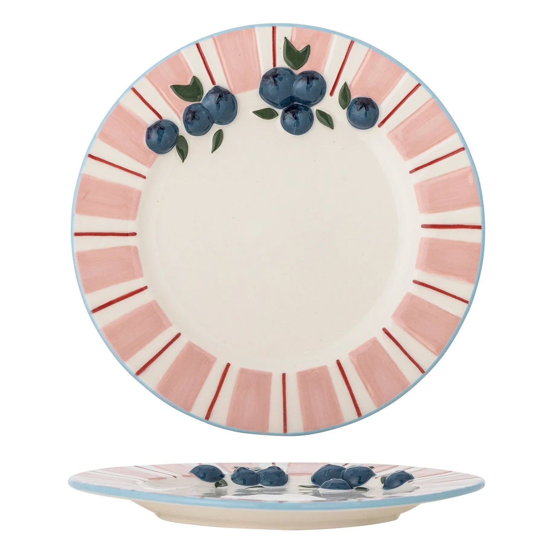 Bloomingville - Sweet Serving Plates - Set of 4 | Pink