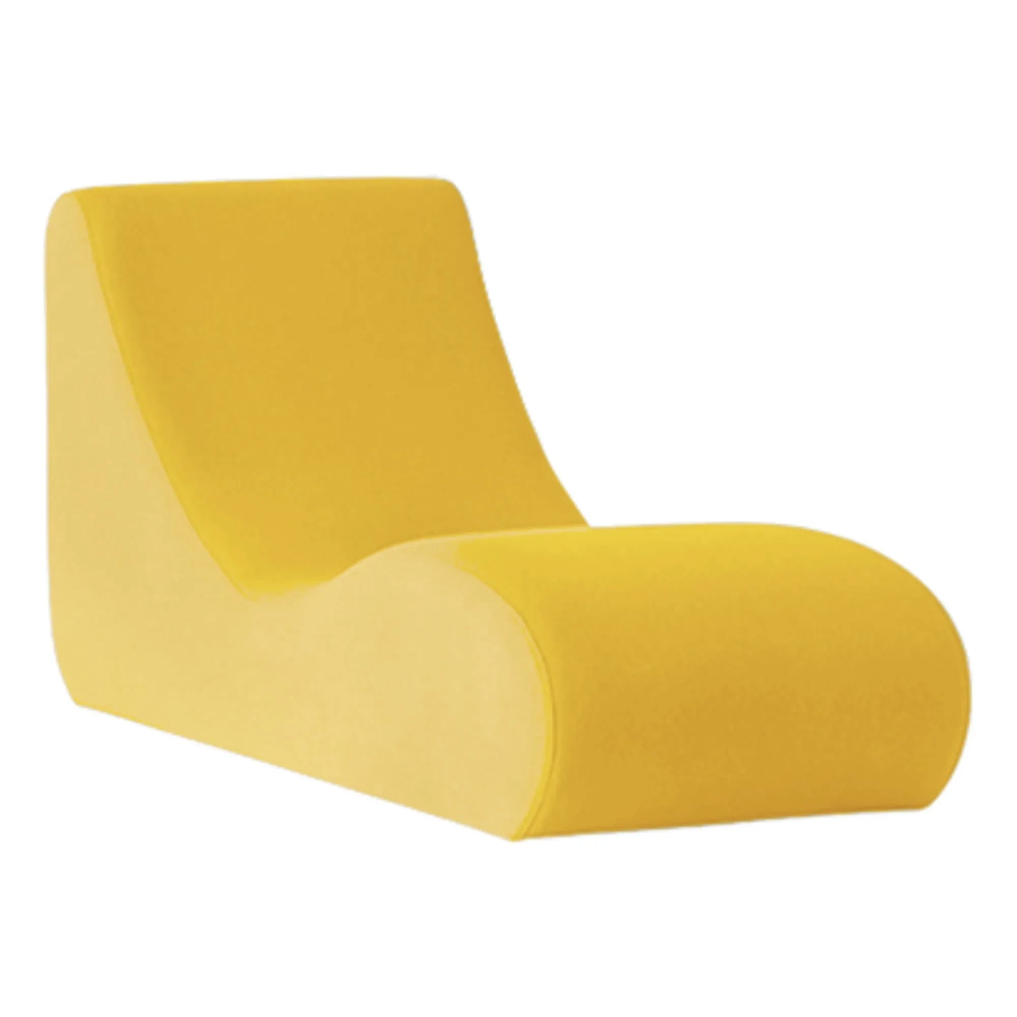 Verpan - Welle 4 Sunbed | Yellow