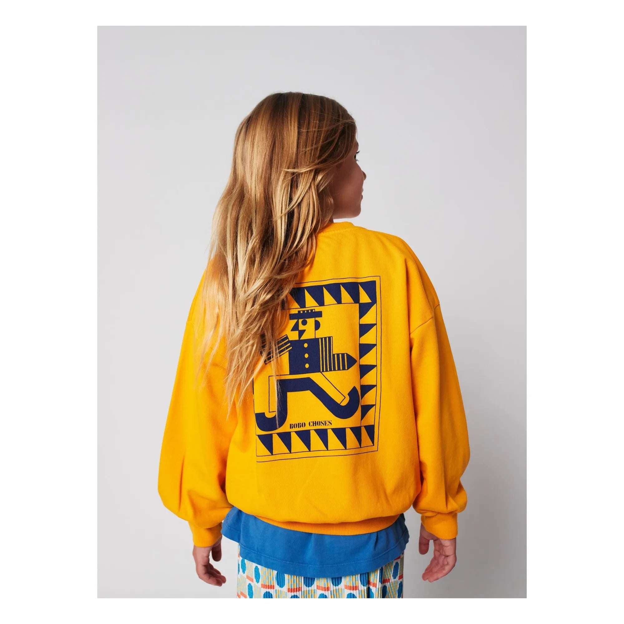 Bobo Choses - Sweat Brush Organic Cotton | Yellow