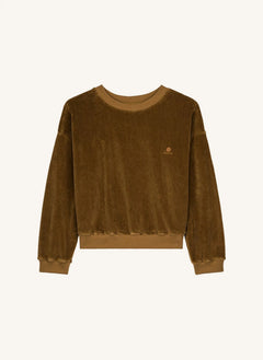 We Are Kids - Sweat Nat Velours Bio | Brown