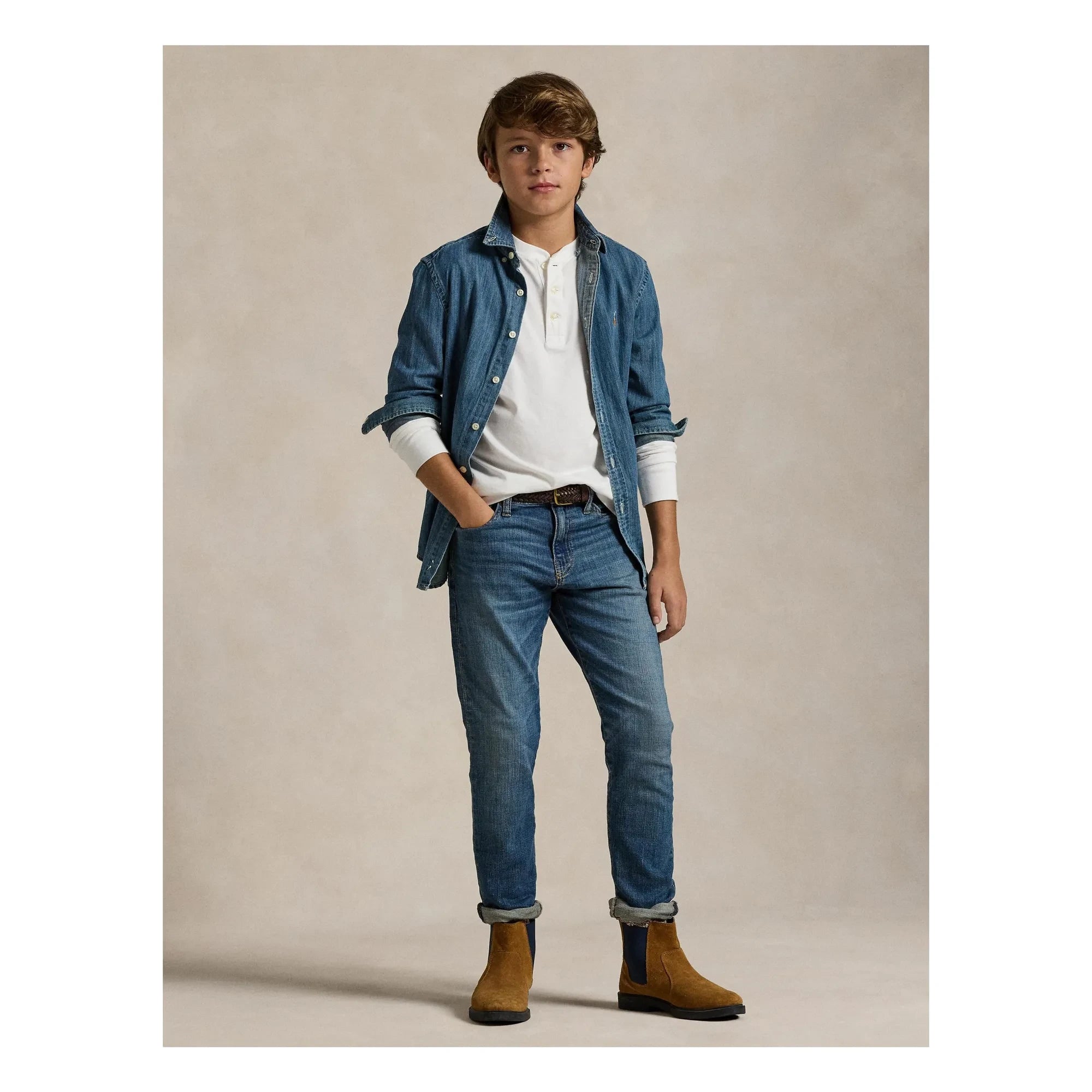 Ralph Lauren - Slim Sullivan Jeans | Stonewashed Denim