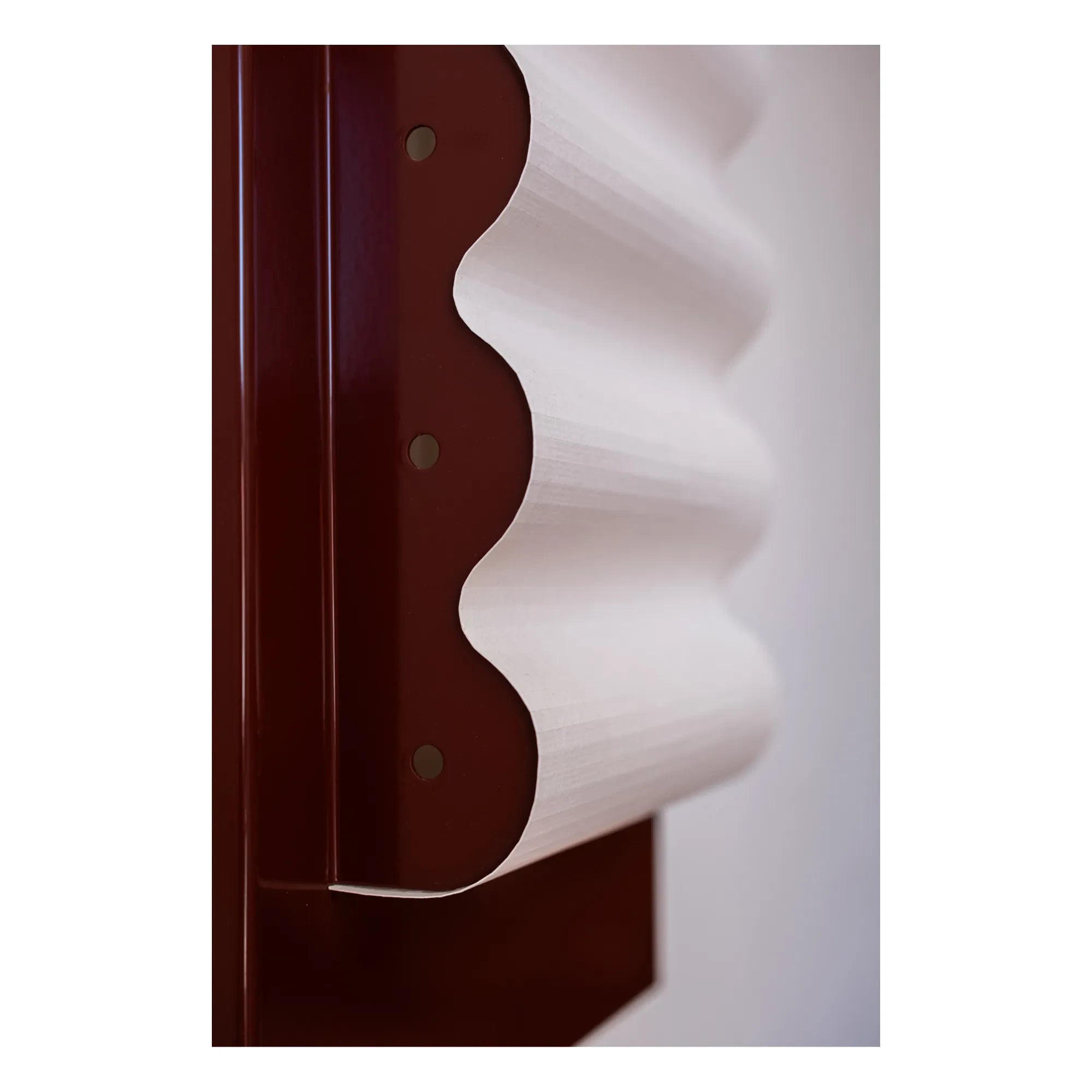 Violaine d'Harcourt - Wave Frame Wall Lamp | Brown
