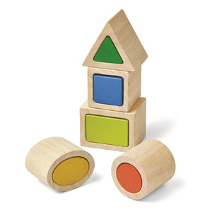 Plan Toys - Birbirine geçen geometrik şekiller
