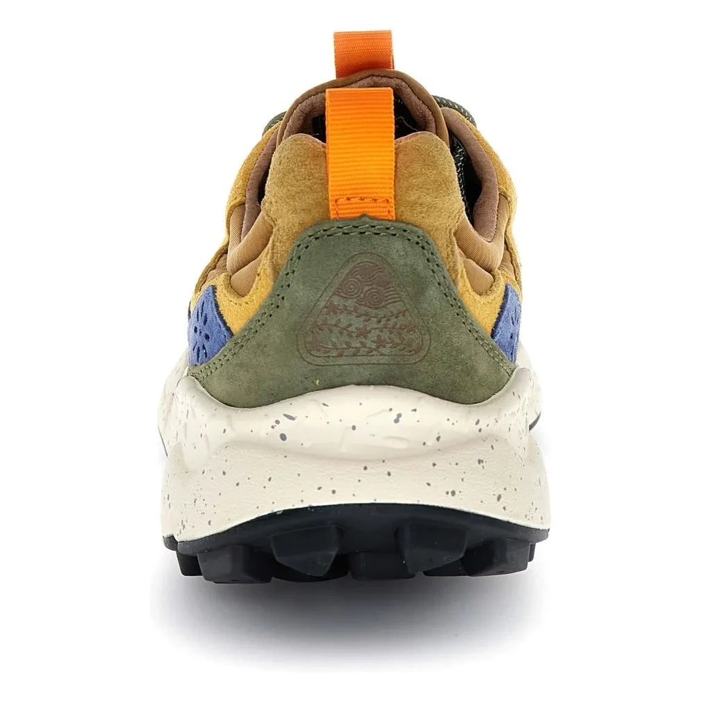 Flower Mountain - Yamano 3 Suede and Nylon Sneakers | Mustard