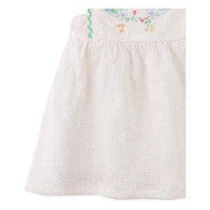 Gingersnaps - Aviana Embroidered Dress | White