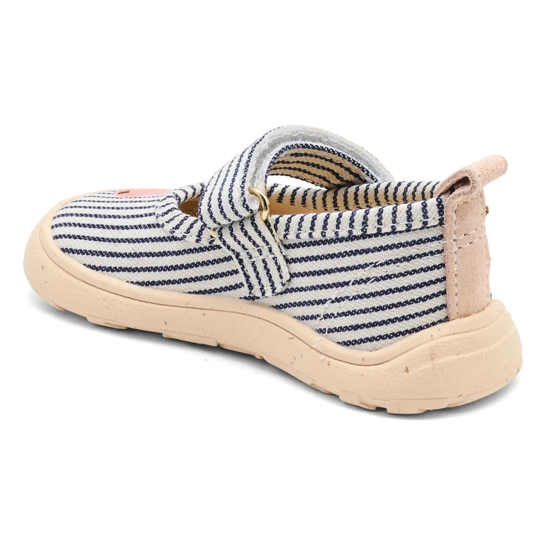 Bisgaard - Teal Striped Scratch Slippers