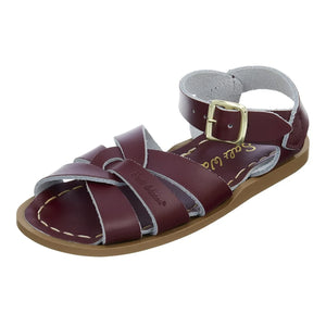 Salt-Water - Original Waterproof Leather Sandals | Burgundy