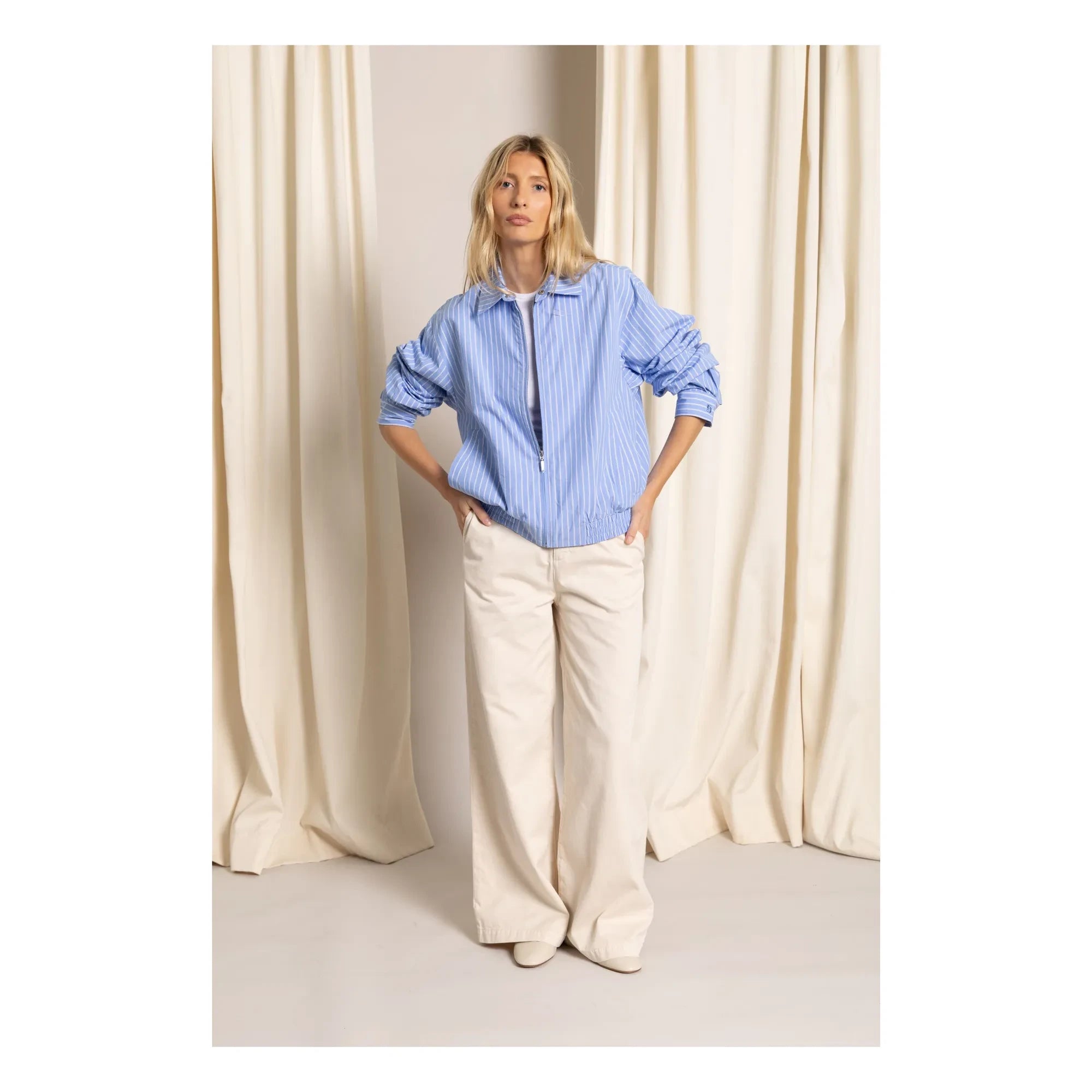 Smallable Woman - Wide-Leg Trousers Paris | Ecru